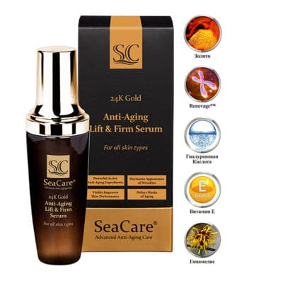 24K Gold Anti-Aging Lift & Firm Serum, 50 ml, SeaCare | SeaCare